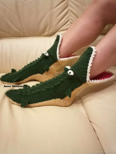 Носки крокодилы