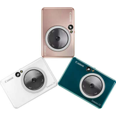 Компактный фотоаппарат Canon Zoemini S2, розовый