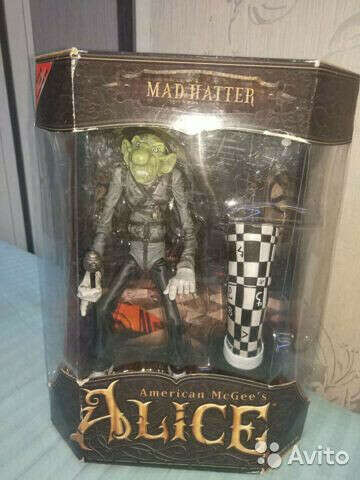 American McGee Alice figure Mad Hatter