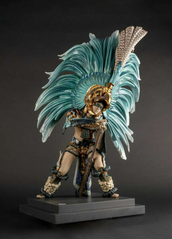 Aztec dance Sculpture. Limited edition