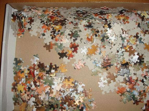 Собрать мозайку в 1000 пазлов