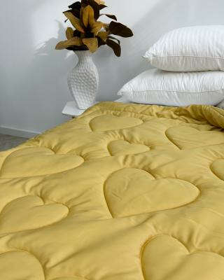 Одеяло-комфортер Tencel 220х240 цвет Silver Avenue шитье ромбами