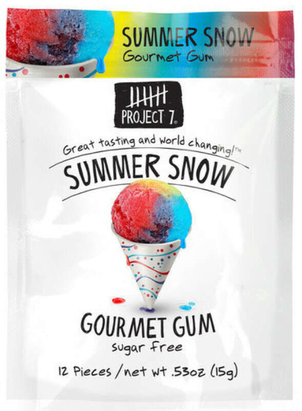 Project 7 Жевательная резинка "Summer Snow Gum"