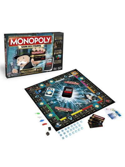 Игра настольная Монополия Банк без границ MONOPOLY 3515263 в интернет-магазине Wildberries.by