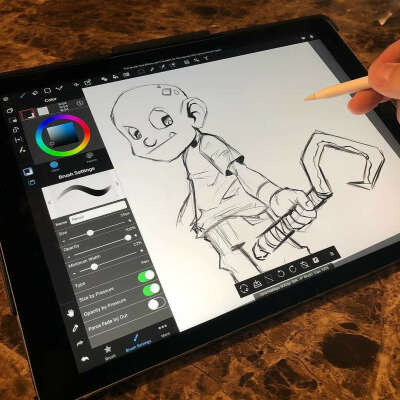 Научиться рисовать на графическом планшете