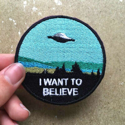 Патч «I want to believe»