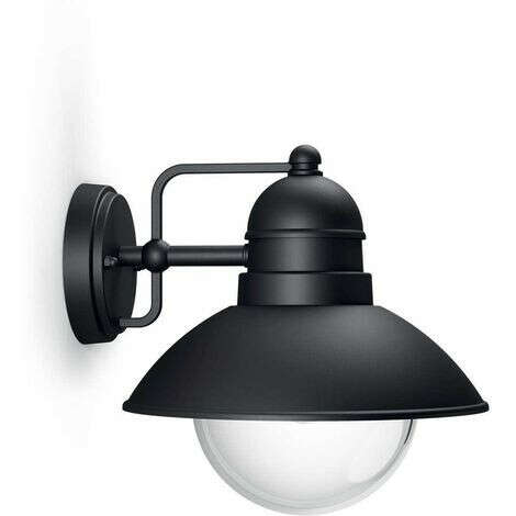 Lampada per esterno mygarden colore nero 60w 1723730pn 17237/30/pn