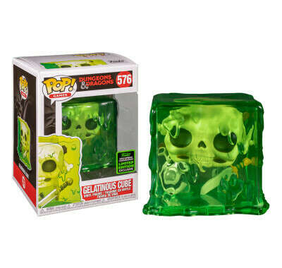 Фигурка Студенистый куб (Gelatinous Cube (Эксклюзив ECCC 2020)) — Funko POP