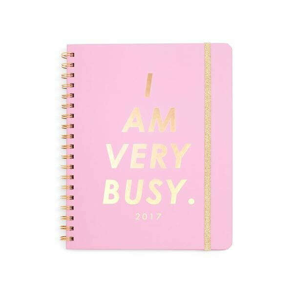 ban.do 12-month planner - i am very busy, carnation