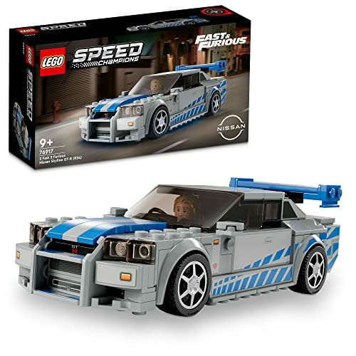 Конструктор LEGO Speed Champions 76917 "Двойной Форсаж: Nissan Skyline GT-R (R34)"