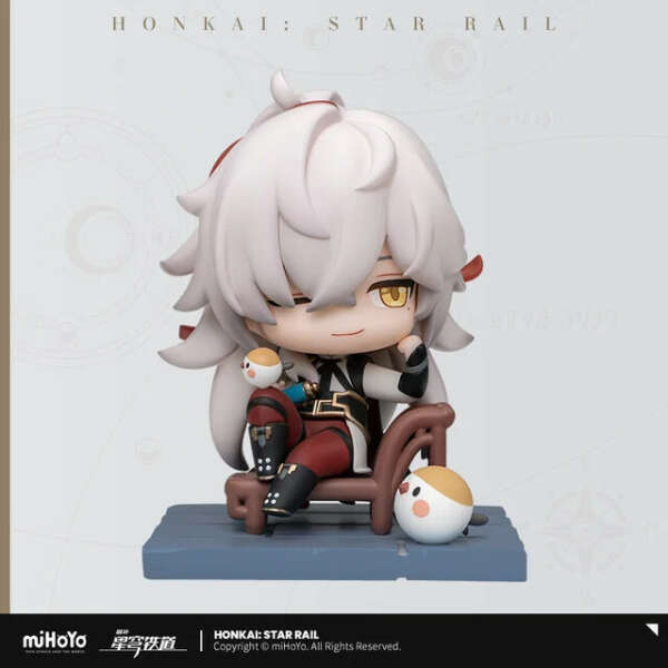 Honkai: Star Rail Stelle Caelus Bronya Seele Jing Yuan Luo Cha Mihoyo Official Cute Game Character Ornaments Figures Game Merch