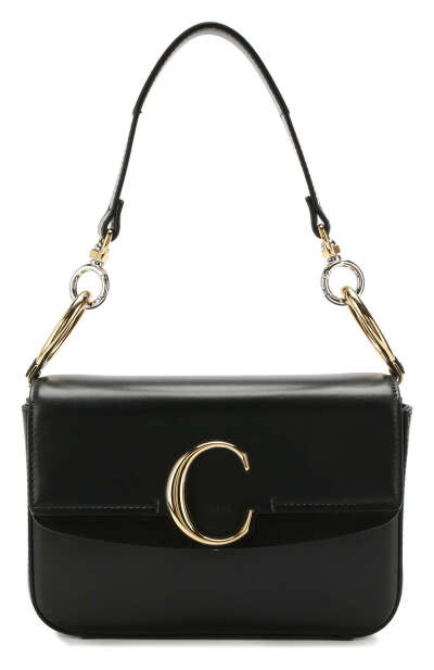 Женская черная сумка chloé c small CHLOÉ — купить за 99600 руб. в интернет-магазине ЦУМ, арт. CHC19SS191A37