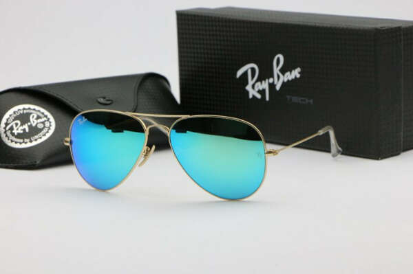 Очки Ray Ban авиаторы синие