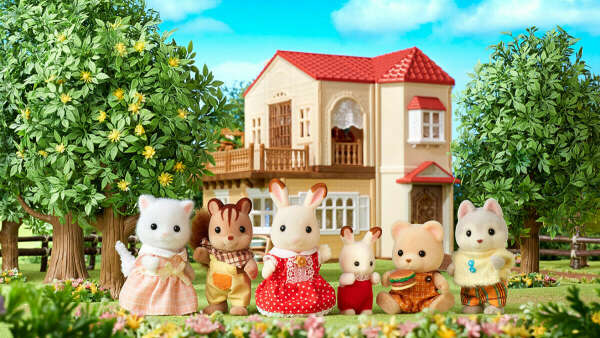 Милашки из sylvanian families!