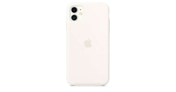 iPhone 11 Silicone Case - Soft White