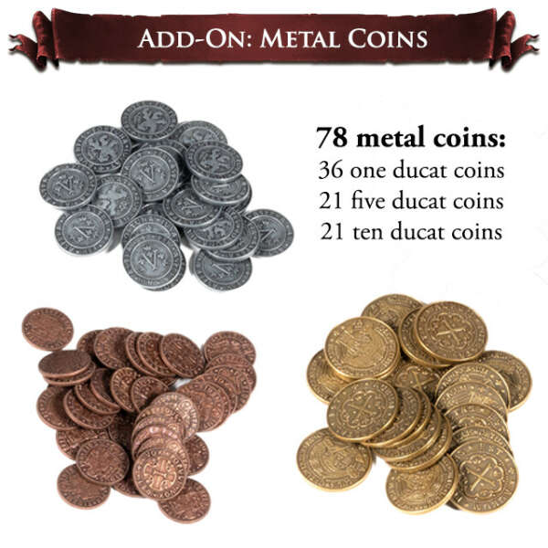Аддон с металлическими монетами к Europa Universalis: The Price of Power