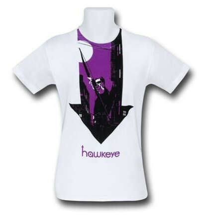 Hawkeye Six Nights 30 Single T-Shirt