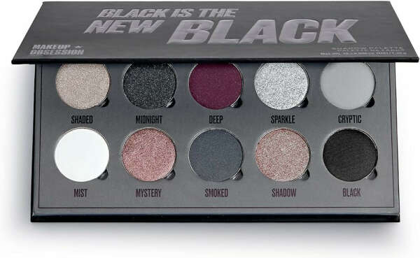 MAKEUP OBSESSION black is the new black eyeshadow palette