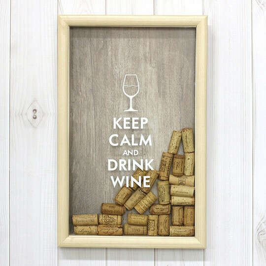 Копилка для винных пробок &#039;Wine&#039;  / Keep Calm
