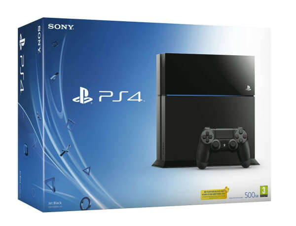 Sony PlayStation 4 (PS4) (500 ГБ), черный