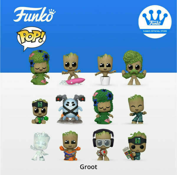 Фигурка Funko Mystery Minis Marvel I Am Groot 1штука в ассортименте