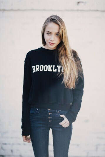 Brandy ♥ Melville |  Orlena Brooklyn Sweatshirt