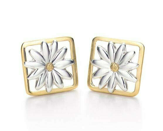 Серьги Tiffany & Co garden open flower earrings [0246]