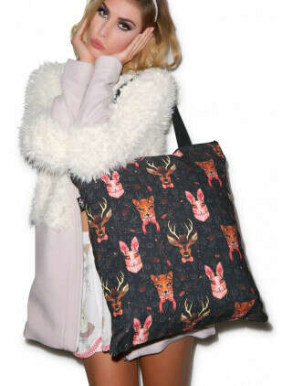 Animal Party Tote Bag