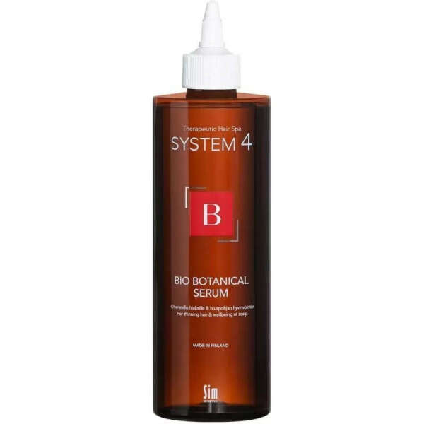 Sim Sensitive System 4 Bio Botanical Serum Сыворотка против выпадения волос БиоБотаническая Система 4, 500 мл, для роста волос