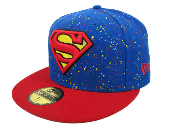 New Era Speckle Hero Superman cap