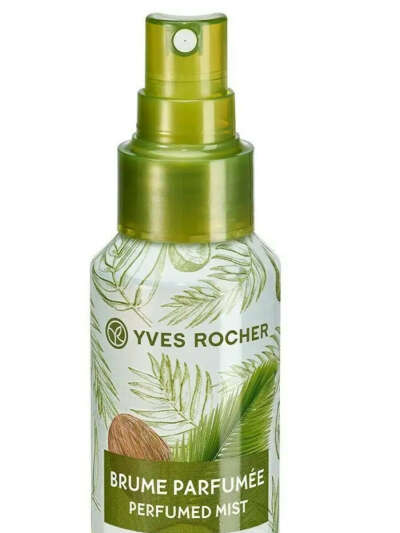 Yves Rocher Парфюмированный Спрей для Тела и Волос кокосовый орех