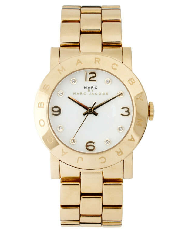 Marc By Marc Jacobs Amy Gold Bracelet Watch
