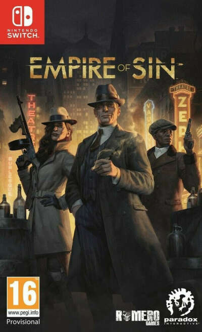 Игра Empire of Sin Издание первого дня Day One Edition (Nintendo Switch, Русские субтитры)