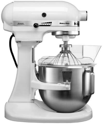 Планетарный Миксер KitchenAid Heavy Duty 4.8 л, белый, 5KPM5EWH