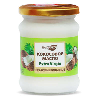 Масло кокосовое нерафинированное EXTRA VIRGIN