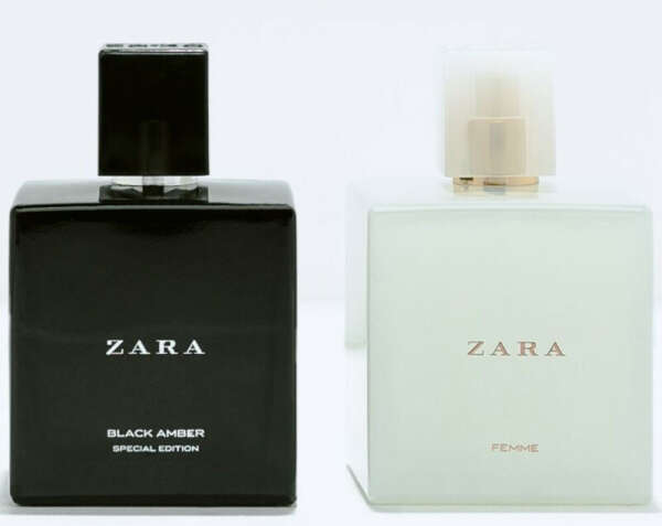 Духи Zara black amber