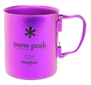Кружка Snow Peak Titanium Double 450 Purple