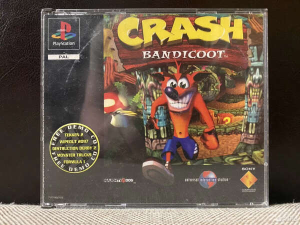 Crash bandicoot PS1 (PAL)
