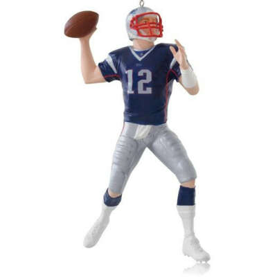 NFL Tom Brady Ornament