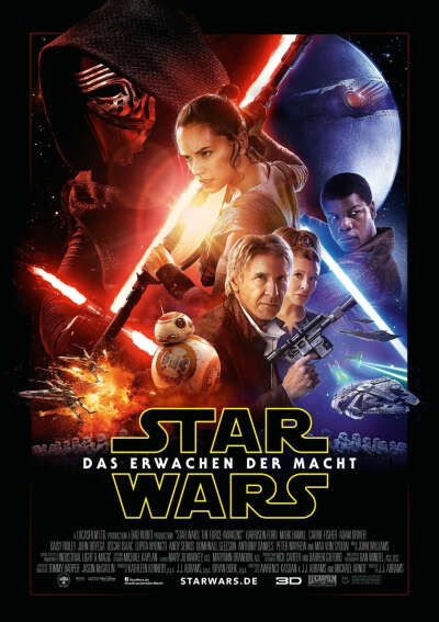 Сходить в кино на Star Wars: Episode VII - The Force Awakens!