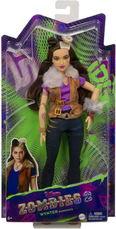 Amazon.com: Disney’s Zombies 2, Wynter Barkowitz Werewolf Doll (~11.5-inch) wearing Rocker Outfit and Accessories, 11 Bendable “Joints,” Great Gift for ages 5+ [Amazon Exclusive] : Toys & Games