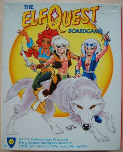Настолка-раритет ElfQuest (1986)