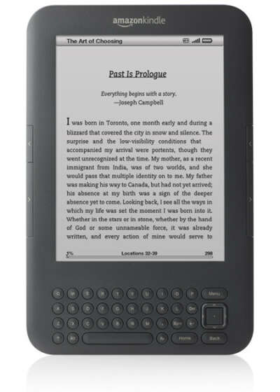 Читалку, например, Kindle 3G Wireless Reading Device