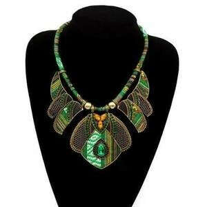 Vintage Big Tribal Statement Necklace