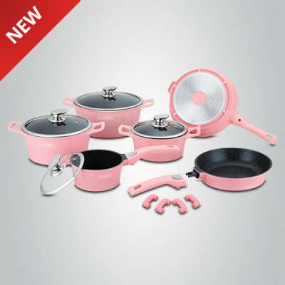Набор розовой посуды RL-ES2014M