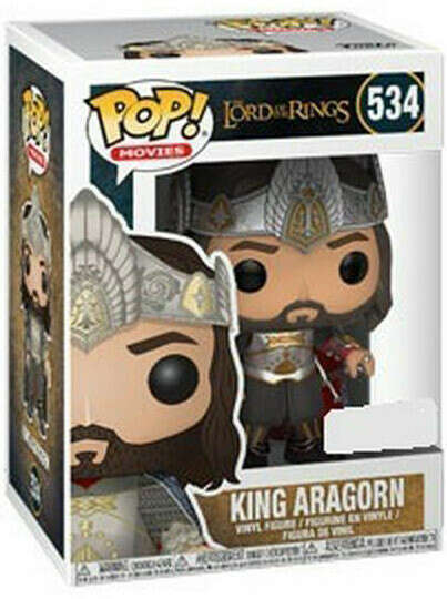 Фигурка Funko POP Movies: Lord Of The Rings – King Aragorn (9,5 см)