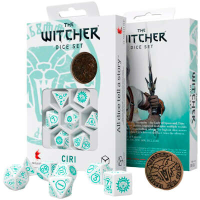 The Witcher Dice Set: Ciri – The Law of Surprise