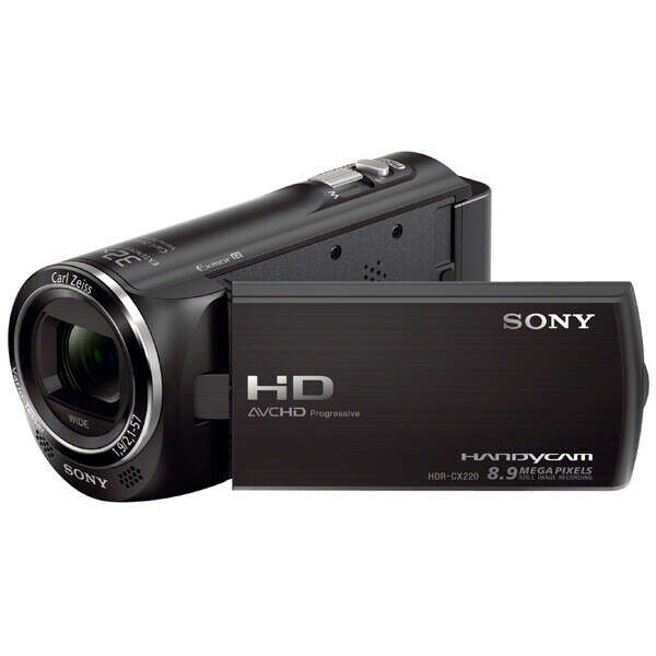 Видеокамера  Flash HD Sony HDR-CX220E Black