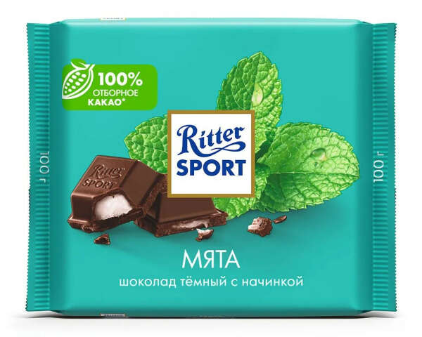 Шоколад Ritter Sport Мята