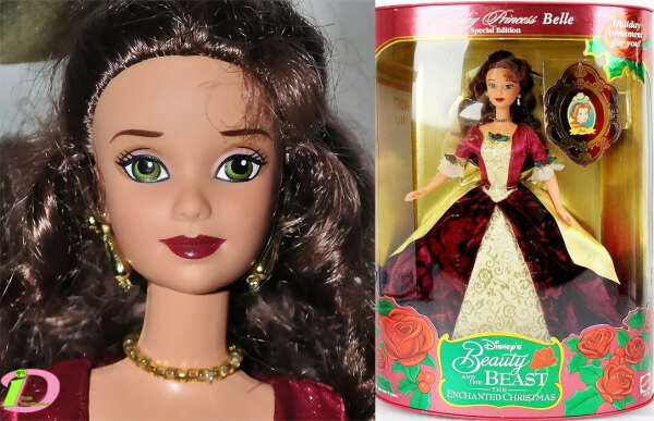 Кукла Mattel. Holiday Princess Belle 1997